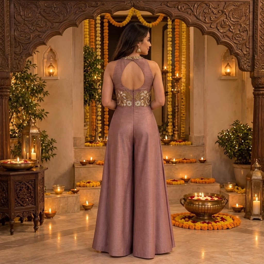 Champagne Royale Jumpsuit