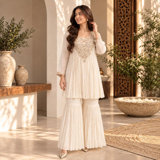 Gulabo Noor Sharara Set