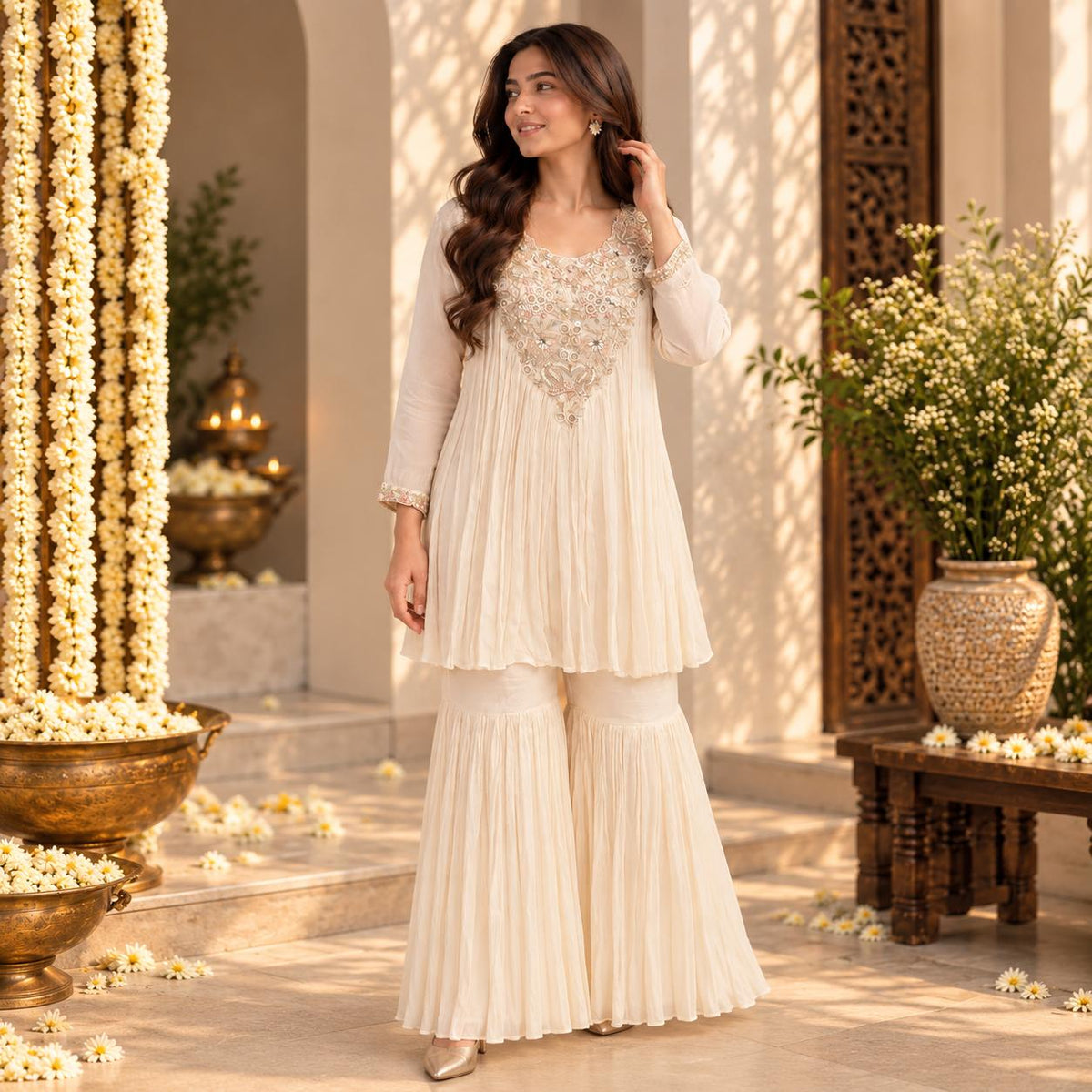 Gulabo Noor Sharara Set