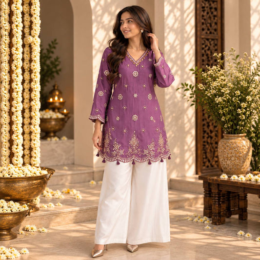 Mauve Noor Co-Ord Set